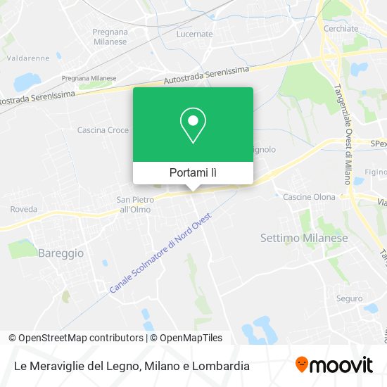 Mappa Le Meraviglie del Legno