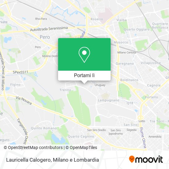 Mappa Lauricella Calogero