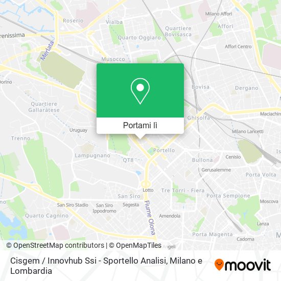Mappa Cisgem / Innovhub Ssi - Sportello Analisi