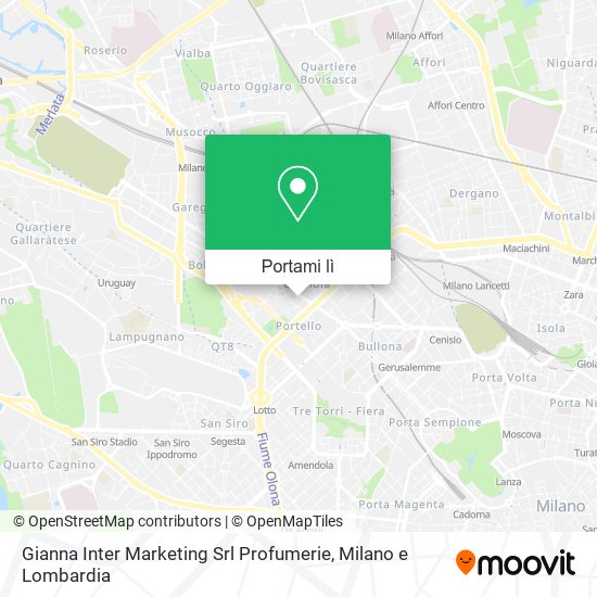 Mappa Gianna Inter Marketing Srl Profumerie
