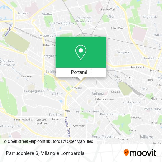 Mappa Parrucchiere S