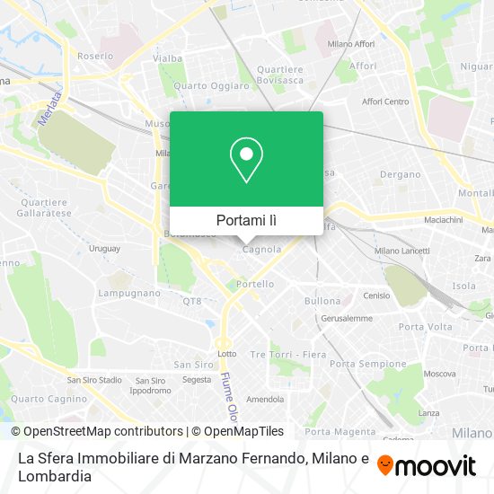 Mappa La Sfera Immobiliare di Marzano Fernando