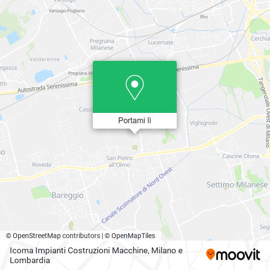 Mappa Icoma Impianti Costruzioni Macchine
