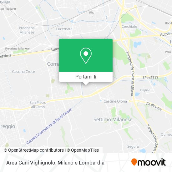 Mappa Area Cani Vighignolo