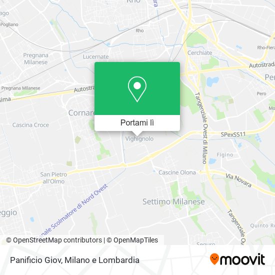 Mappa Panificio Giov