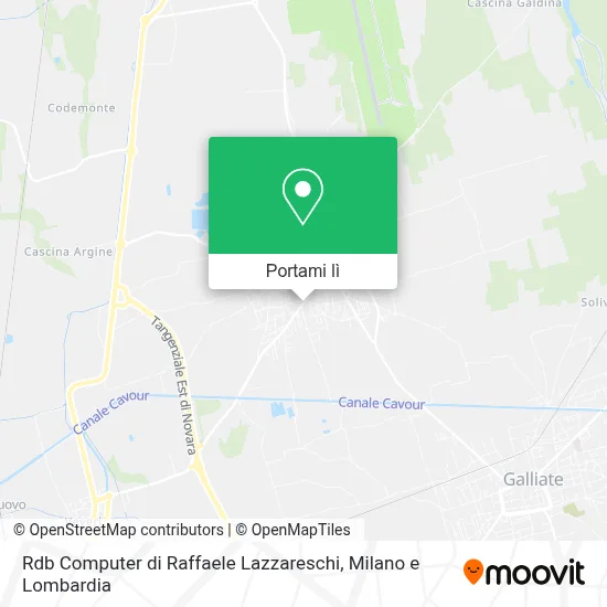 Mappa Rdb Computer di Raffaele Lazzareschi