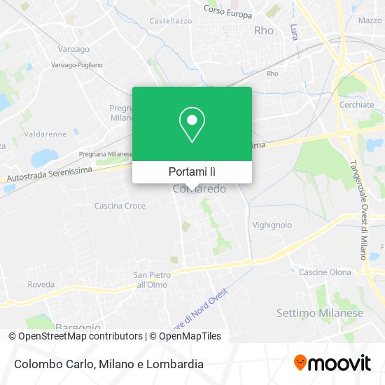 Mappa Colombo Carlo