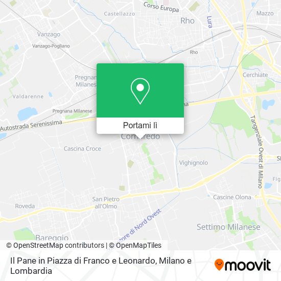 Mappa Il Pane in Piazza di Franco e Leonardo