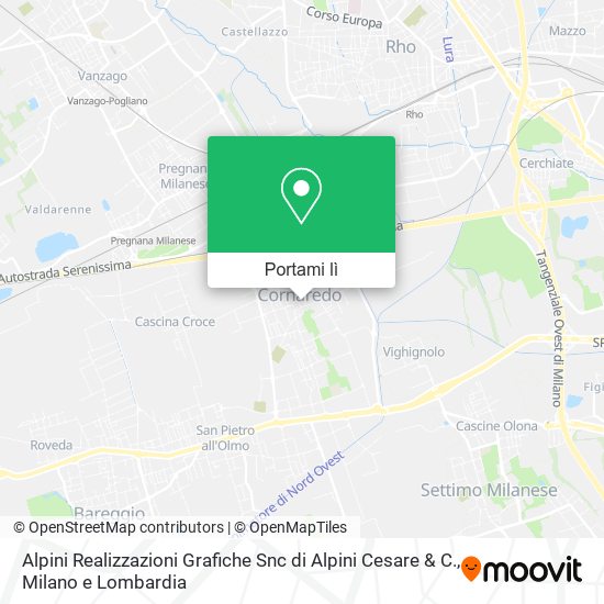 Mappa Alpini Realizzazioni Grafiche Snc di Alpini Cesare & C.