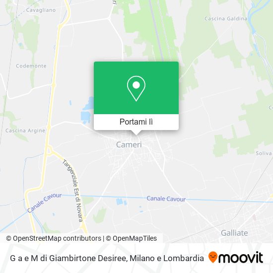 Mappa G a e M di Giambirtone Desiree