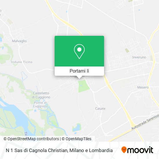 Mappa N 1 Sas di Cagnola Christian