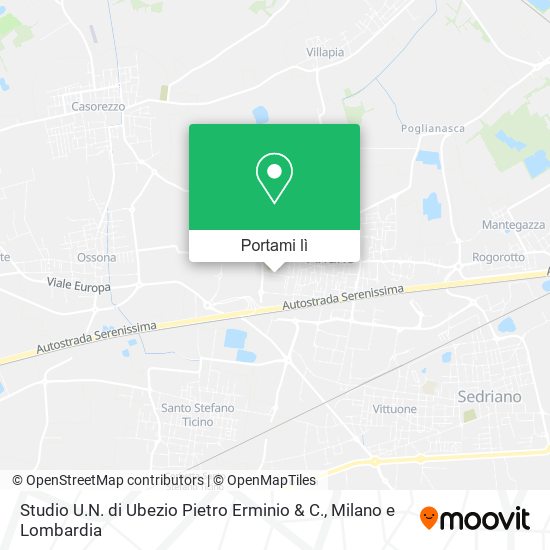 Mappa Studio U.N. di Ubezio Pietro Erminio & C.