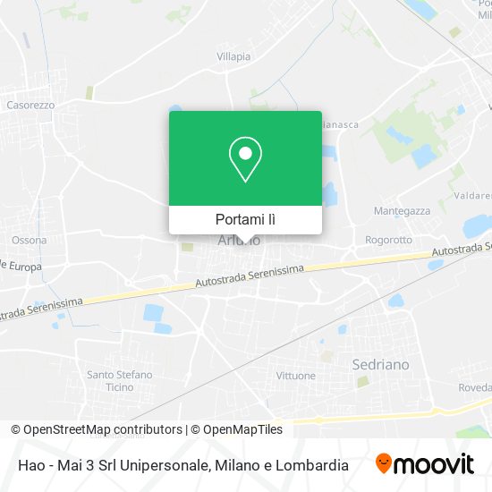 Mappa Hao - Mai 3 Srl Unipersonale