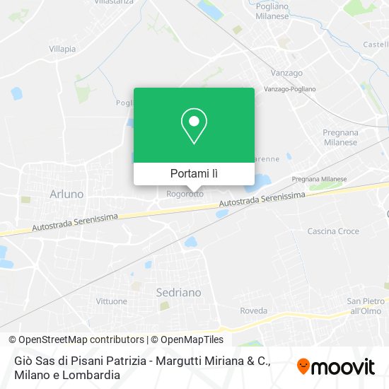 Mappa Giò Sas di Pisani Patrizia - Margutti Miriana & C.