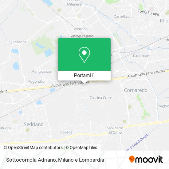 Mappa Sottocornola Adriano