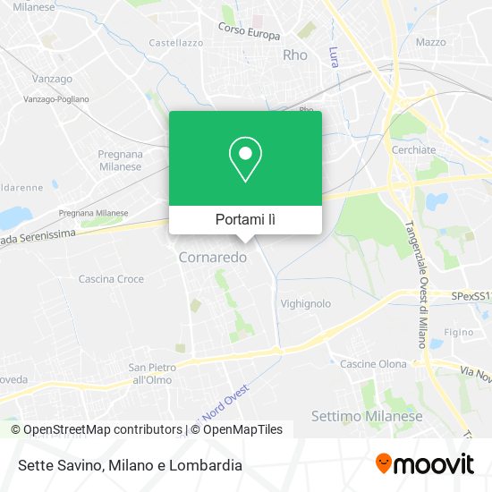 Mappa Sette Savino