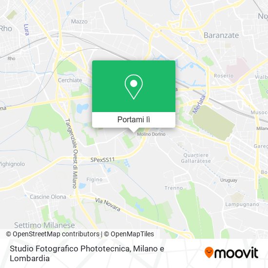 Mappa Studio Fotografico Phototecnica