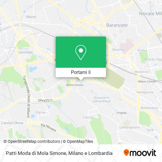 Mappa Patti Moda di Mola Simone