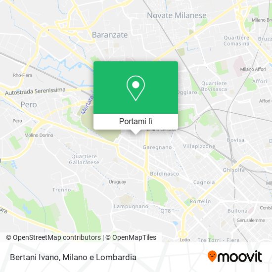 Mappa Bertani Ivano