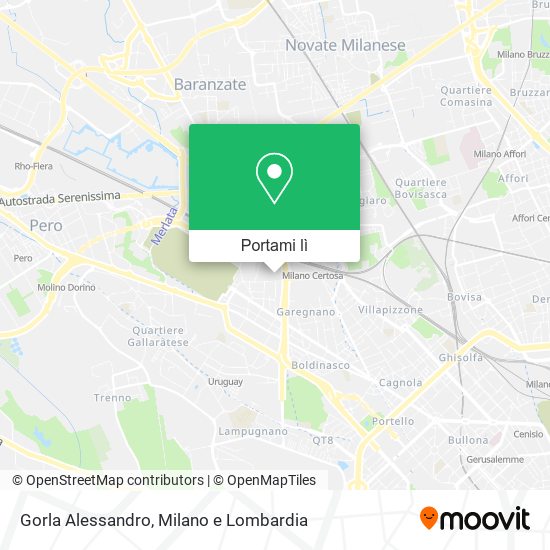 Mappa Gorla Alessandro