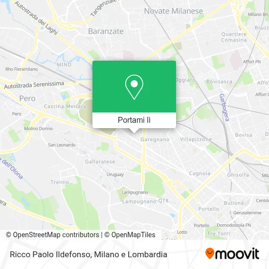 Mappa Ricco Paolo Ildefonso