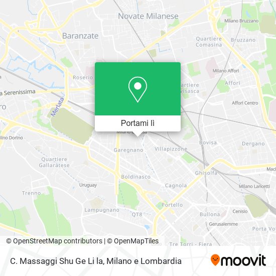 Mappa C. Massaggi Shu Ge Li la