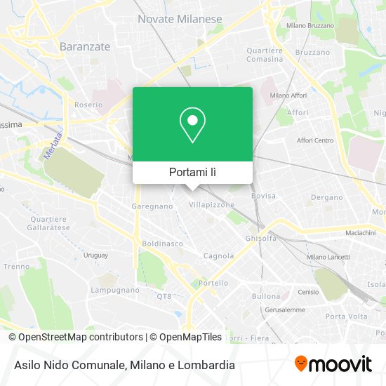 Mappa Asilo Nido Comunale