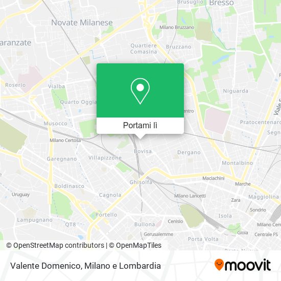 Mappa Valente Domenico
