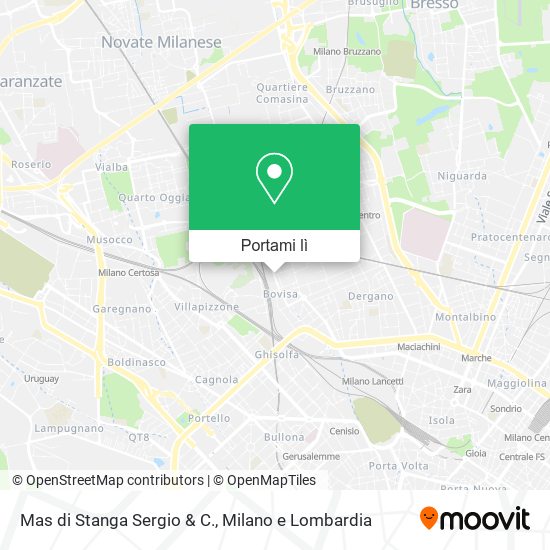 Mappa Mas di Stanga Sergio & C.