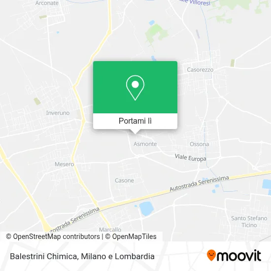 Mappa Balestrini Chimica