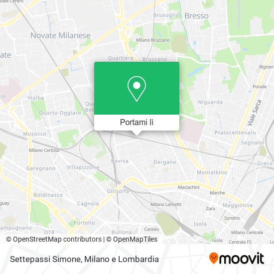 Mappa Settepassi Simone