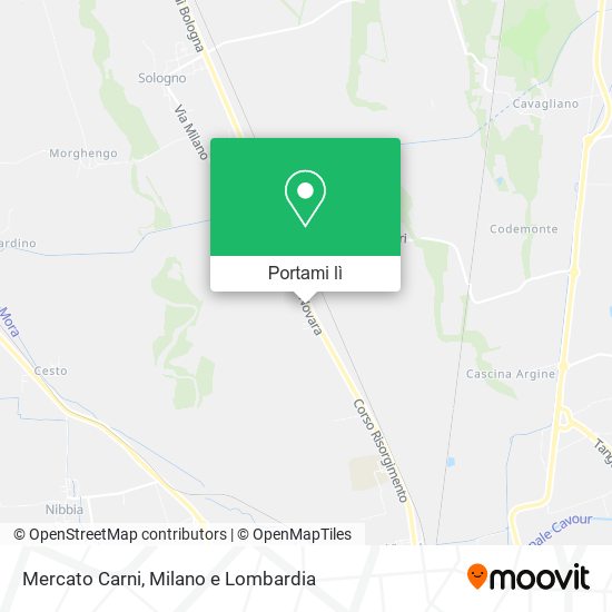 Mappa Mercato Carni