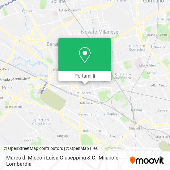 Mappa Mares di Miccoli Luisa Giuseppina & C.