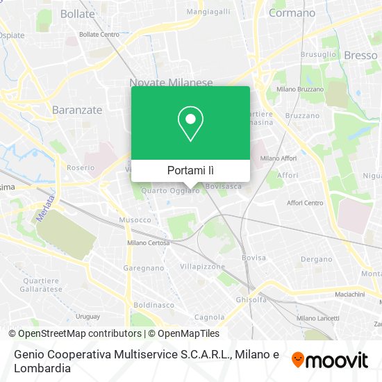 Mappa Genio Cooperativa Multiservice S.C.A.R.L.