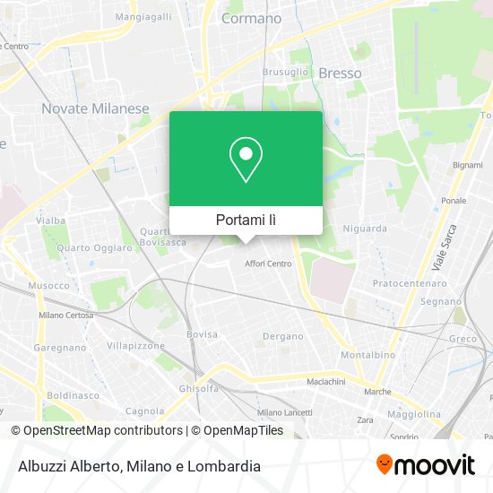Mappa Albuzzi Alberto