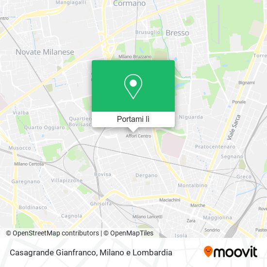 Mappa Casagrande Gianfranco