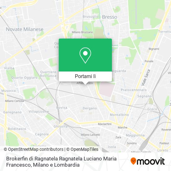Mappa Brokerfin di Ragnatela Ragnatela Luciano Maria Francesco