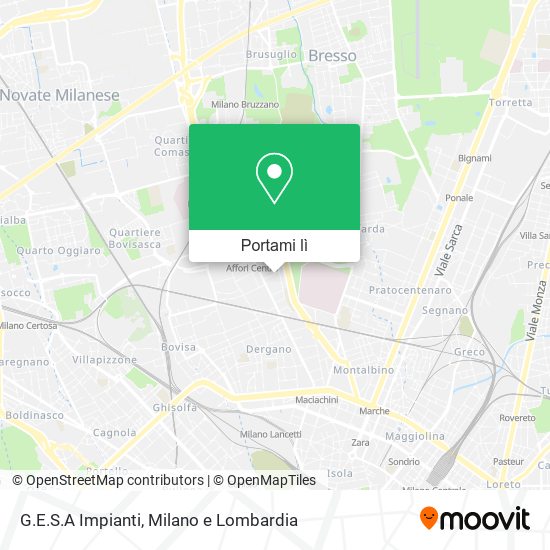 Mappa G.E.S.A Impianti