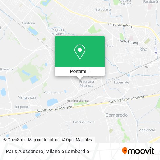 Mappa Paris Alessandro