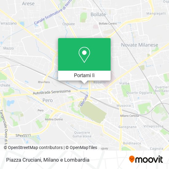 Mappa Piazza Cruciani