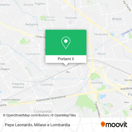 Mappa Pepe Leonardo