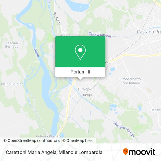 Mappa Carettoni Maria Angela