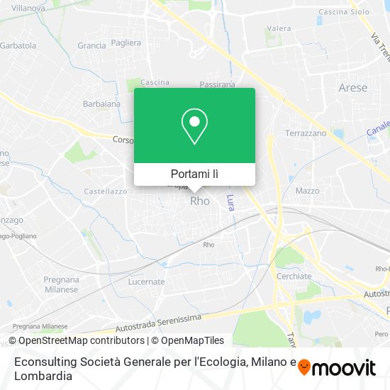 Mappa Econsulting Società Generale per l'Ecologia