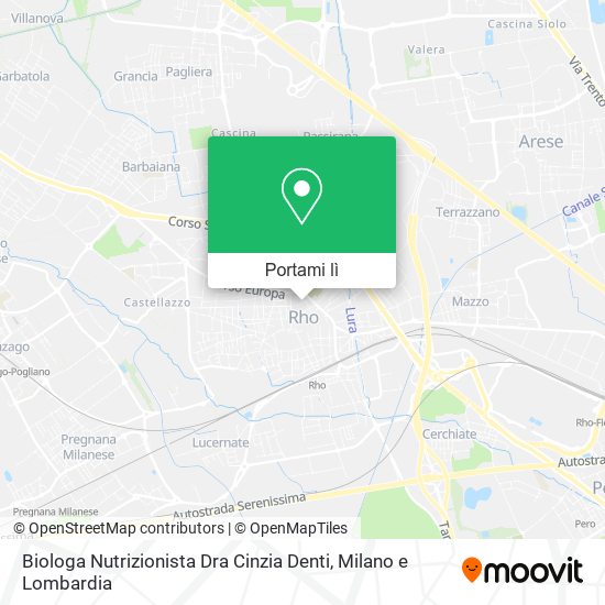Mappa Biologa Nutrizionista Dra Cinzia Denti