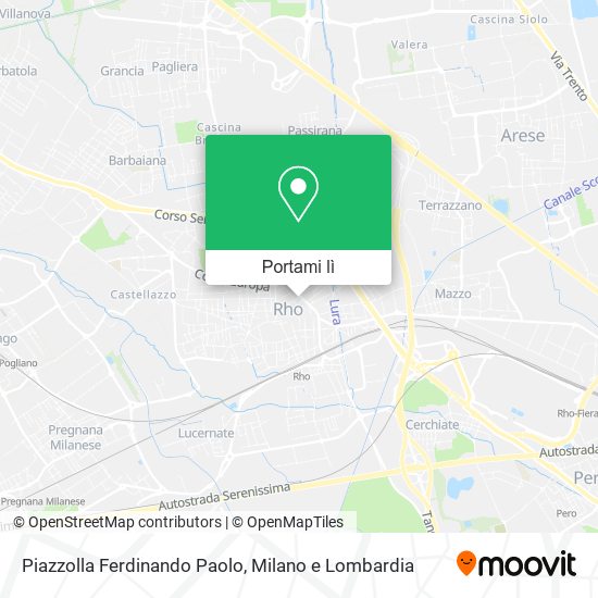 Mappa Piazzolla Ferdinando Paolo