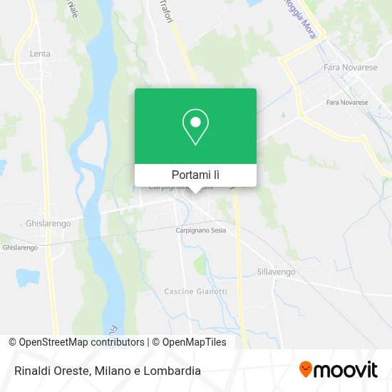 Mappa Rinaldi Oreste