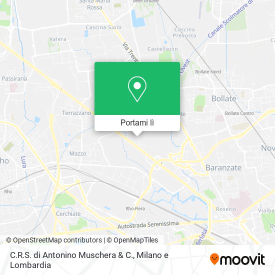 Mappa C.R.S. di Antonino Muschera & C.
