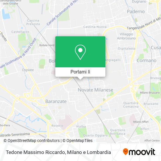 Mappa Tedone Massimo Riccardo