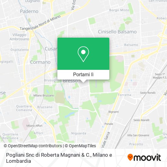 Mappa Pogliani Snc di Roberta Magnani & C.