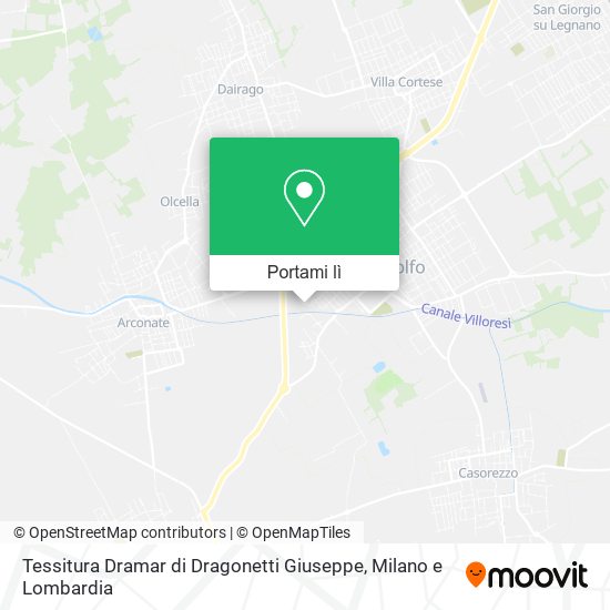 Mappa Tessitura Dramar di Dragonetti Giuseppe